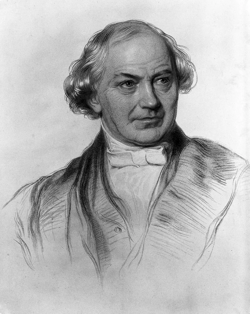 Engraving of Reverend Doctor William Whewell FRS FGS FRSE